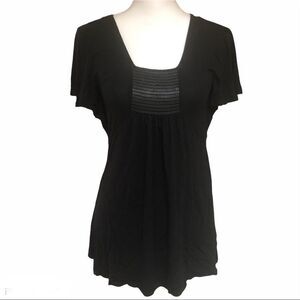 Kische Sequined Front and Tie Back Top Small